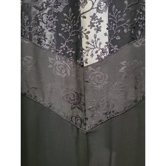 Globetrotter Kimono Type Jacket Lace Detail Vamp Whimsy Goth Black 0X NWT - Picture 10 of 12